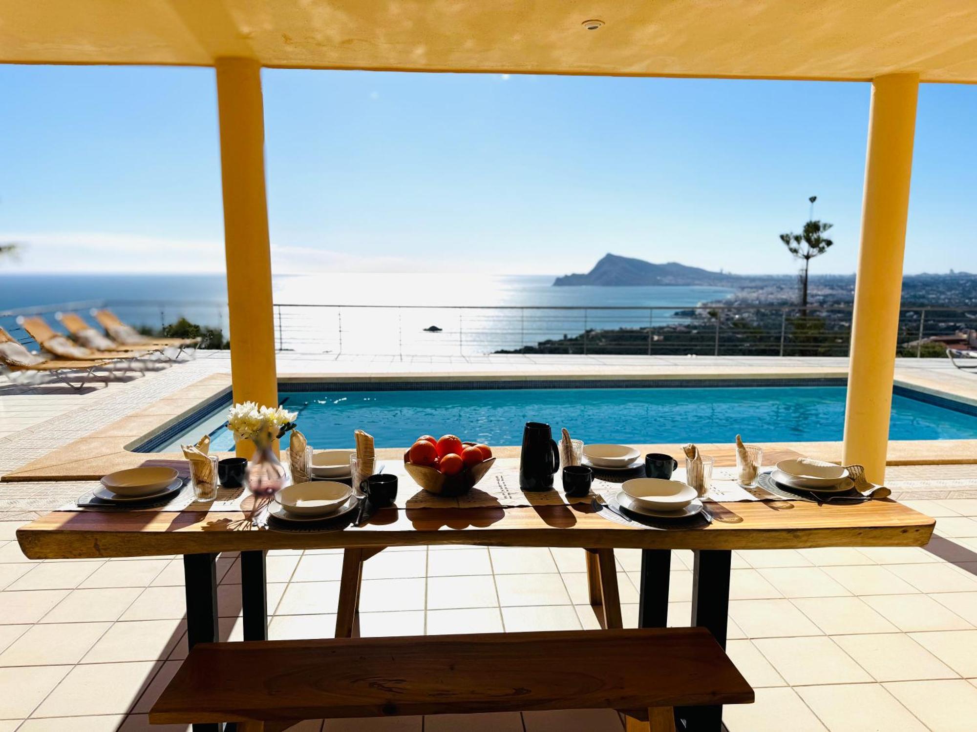 Seaview 6Br Villa With Private Pool Алтеа Екстериор снимка